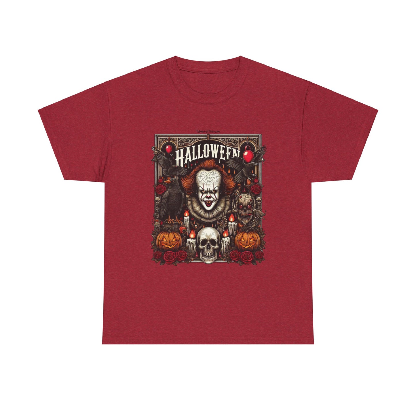 T-shirt, Tee, t shirt, tshirt, top notch, top notch tee, topnotchtee.com, halloween shirt 2024, pennywise, it, clown, scary, spooky, cool, neat, awesome, best halloween shirt, you'll float too